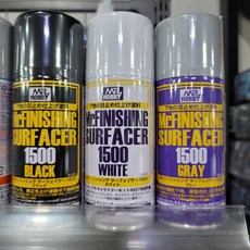 [군제] 피니싱 서페이서 1500 모음 MR.HOBBY 미스터하비, 1개