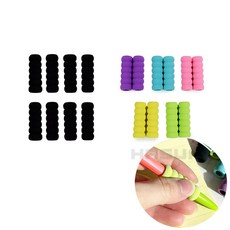 펜그립 세트 볼펜그립, 10p 파스텔, 10개, 파스텔