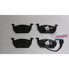 KITCO 適用於 VW 福斯 SKODA AUDI 的前剎車片 料號: 5Q0698151C / 5Q0698151T, 1個