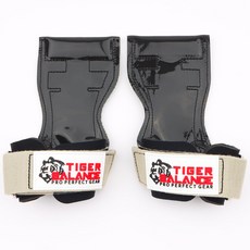 타이거밸런스 헬스 스트랩 리프팅 그립, 애쉬그레이 스트랩(로고 화이트), 1세트