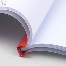 리치점빵 기본 쫄대 파일 A4 L자화일, 화이트