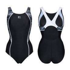 레노마수영복 여성 지오메트릭 X백 원피스 수영복 RN-LS2G808