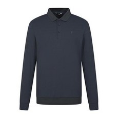 팬텀 남성 기능성 시보리 카라 긴팔 티셔츠 211F1TO101_GY