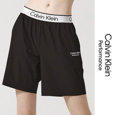 캘빈클라인 퍼포먼스 여성 우븐 트레이닝 반바지