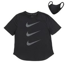 NIKE 女款Logo圖案短袖T恤+口罩