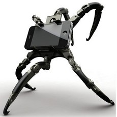 美國LIFE-PHORM六爪金剛多功能腳架(黑色塑鋼材質)適用於手機.平板.相機, 1個