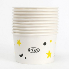 종이 용기 친환경 테이크아웃 캠핑용 일회용 용기 음식 피크닉 식품 간식 활동 분식 간편 다과 펄프