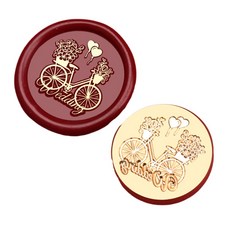 Sealing Stamp Head Wax Stamp Head Emboss Sealing Brasses Scrapbooking Stamp Head, HLJ20, 5AC614950_LJY, 1개