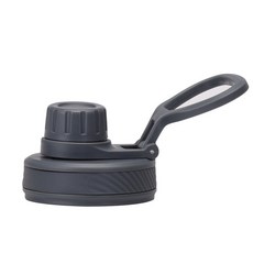 現貨速發 1L/650ML不鏽鋼保溫杯杯蓋 便攜提手運動水壺杯蓋 車載咖啡杯蓋 彩色手提隨身杯蓋, 深灰（運動款）, 1個