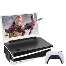 휴대용 4K 모니터 PS5 전용 15.6인치, 15인치, 1. 14인치 4K 60Hz + 가방 + 듀얼 충전