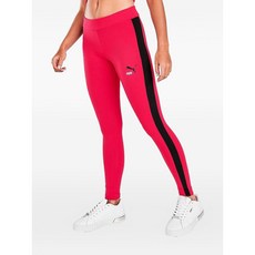 푸마 베리 글리츠 T7 L 스트라이프 레깅스