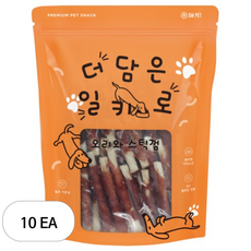 반려동물 더담은 오리와 스틱껌 수제간식, 오리, 1kg, 10개