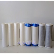 大心淨水 淨水器濾心8支裝 PP5U UDF CTO 適用RO逆滲透, 1個