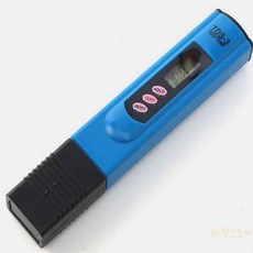 유빈 TDS 어항 수조 수질 측정기 테스트기 검사기 블루 수질농도 수질검사, 1개
