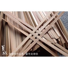 篁城竹藝 竹篾 40公分 手編材料, 40公分竹篾200片一包