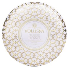 [Voluspa] 볼루스파 3심 장식용 틴캔들 - 스웨이드 블랑 340g12oz, [Voluspa] 볼루스파 3심 장식용 틴캔들 - 스웨