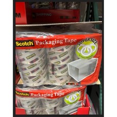 3M 쓰리엠 박스 테이프 스카치 48MM X 50M, 12개