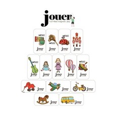 꼬메모이쥬에 디또 지우개 14pcs 1종랜덤 / 자석, 디또지우개(랜덤)
