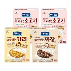 일동후디스 아이얌 바로먹는소스 4개 혼합, 160g, 1세트, 소고기2 + 카레1 + 짜장1