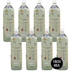 자스민차진액 1.5Lx8병+펌프1개, 1개, 1.5L, 1L, 8개입