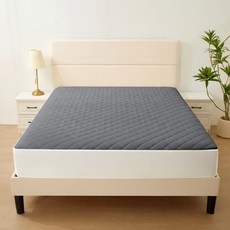 프리미엄 방수 누빔 사계절 매트리스 커버
