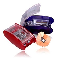 자동 롱포인트 연필깎이 블루 사무용, 1개, 기본