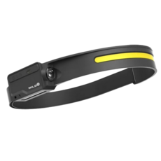 키스토 LED 캡라이트 헤드랜턴 해루질 등산 랜턴, 1개, 옐로블랙