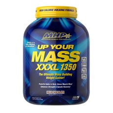 MHP Up Your Mass XXXL1350碳水蛋白粉 牛奶巧克力口味, 2.78kg, 1罐