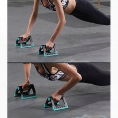 손목보호 홈트 푸쉬업바 팔굽혀펴기 접이식 실내운동 근력 운동 기구 헬스, 상세페이지 참조, 1jsb E트라이앵글 접이식푸쉬업바_레드