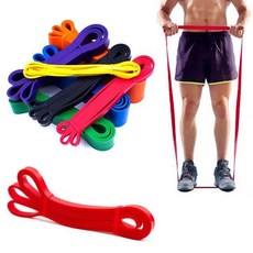 홈트 라텍스 근력운동 푸쉬업 스트레칭 풀업 밴드 2단계 689000AA (1EA), 2단계 레드