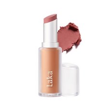 Laka Bulky Matte Lipstick 霧感唇膏 持久保濕, 407 Chilli Lock 칠리락, 1個