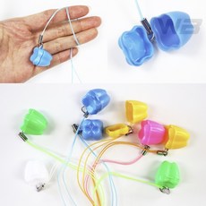 두론샵 유치 보관함 치아케이스 1P(색상랜덤) 이빨 보관통 용기