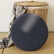 [굿딜스토어]원형 방석 식탁 의자 사무실 쿠션 메모리폼 심플 소, 1개, 소형