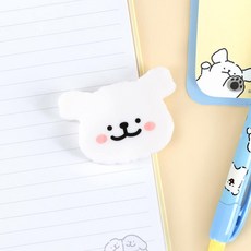 [몰티즈 모양 지우개] 지우개 학용품 문구류 문구용품 필기도구 캐릭터지우개 귀여운지우개 캐릭터문구 잘지워지는지우개 지우개세트 예쁜지우개 초등학생지우개, 1개