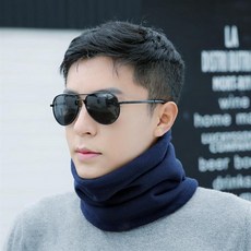 圍脖 護頸 脖套 帽子兩用 騎行 防風 保暖, 1個, 8 純色藏青圍脖,全方位保暖多種戴法