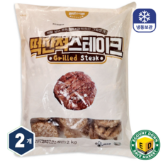 맘모스 떡산적 스테이크 2kg, 2개