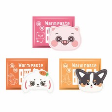 造型暖暖貼 可愛動物造型 持續發熱 貼式暖暖包, 1個