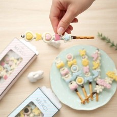 DIY 빼빼로만들기 수제 초콜릿 과자 재료 키트, 12종, 1세트