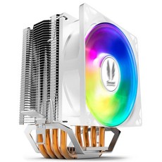 쓰리알시스템 RGB CPU공냉쿨러 Socool RC 100 CP MINI, Socool RC 100 CP(MINI), 1개, 실버