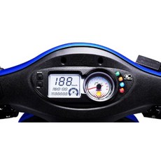 SIREN 儀表保護貼 適用於 GP125 (2008-2019年) 抗UV 犀牛皮 防刮傷 保護螢幕, 透明款－熱修復抗刮強化,無須加購