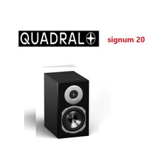 QUADRAL SIGNUM 20 書架喇叭 黑色 全新品代購，享受清晰音質與時尚設計