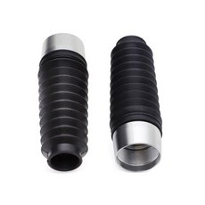 오토바이 프론트 포크 커버 Gaiters 부츠 혼다 Z50 미니 트레일 1968-1978 CT70 69-71 먼지, 1개