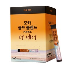 모카골드 블렌드 커피믹스 더에어, 1개, 160개입, 12g