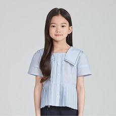 닥스리틀 닥스키즈 크리스피 마린 블라우스 DTM10XB67M BU