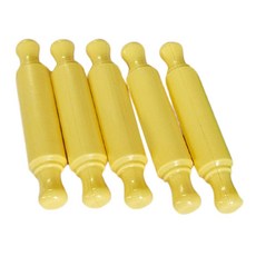 찰흙 밀대 2종 택1 / 점토 클레이 지점토 공예 만들기재료 작업도구 어린이 학생용 미술수업준비물, 1세트, 밀대S 5개