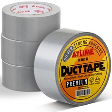 아뜰라임 다목적 초강력 접착 덕트테이프 48mm x 9m, 4개