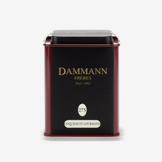 DAMMANN FRERES 다만프레르 꼬끌리꼬 고흐멍 틴케이스 티백 리필 모음 COQUELICOT GOURMAND, 1개, 1개입, 1개, 80g
