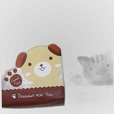 B11 M쿠키봉투/고양이10장