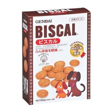 GENDAI BISCAL 狗狗消臭餅乾, 1個, 900g
