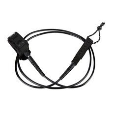 MYSTIC 荷蘭衝浪品牌 衝浪腳繩 9尺 6尺 Surf Leash 氯丁橡膠 衝浪配件 現貨 掛飾, 黑色_6英尺, 黑色